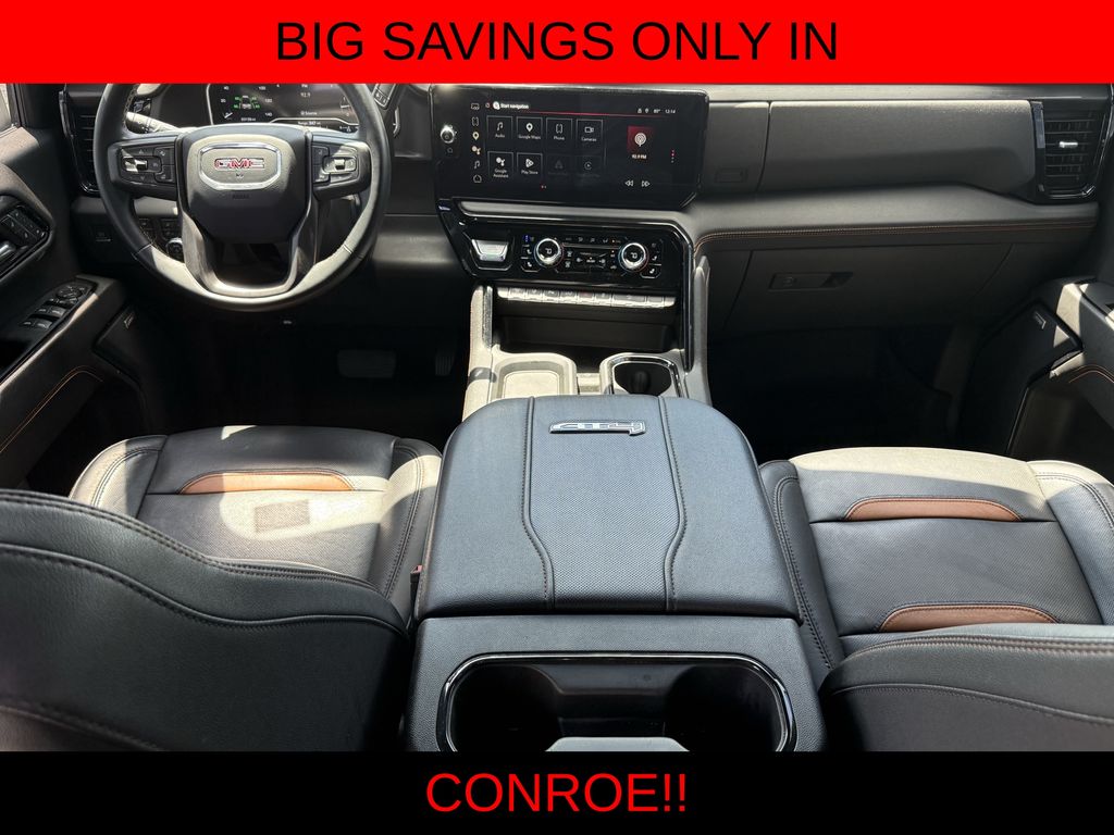 2024 GMC Sierra 2500HD AT4 White at Bayway Cadillac of The Woodlands