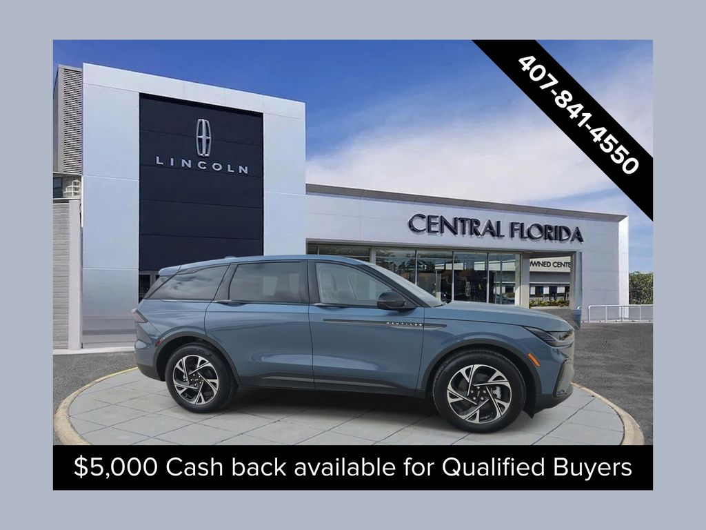 Blue Metallic 2026 Lincoln Nautilus SUV / Crossover All-Wheel Drive Continuously Variable Transmission