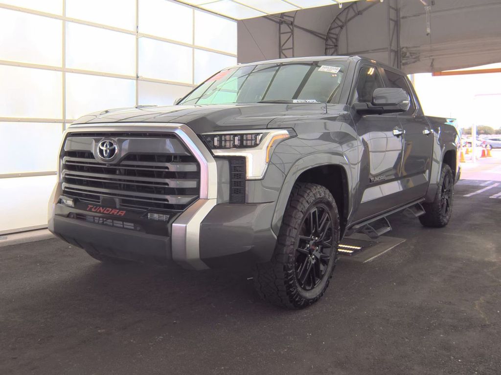 Magnetic Gray Metallic 2024 Toyota Tundra Hybrid Pickup Truck Four-Wheel Drive Automatic