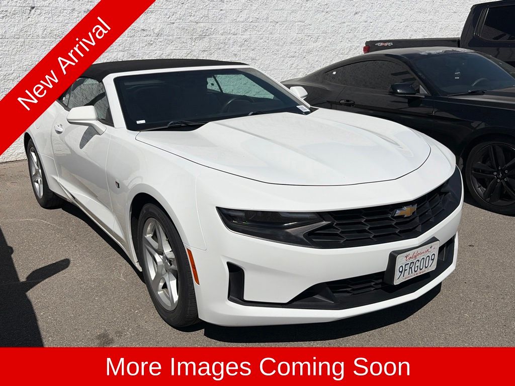 Summit White 2020 Chevrolet Camaro Convertible Rear-Wheel Drive 8-Speed Automatic