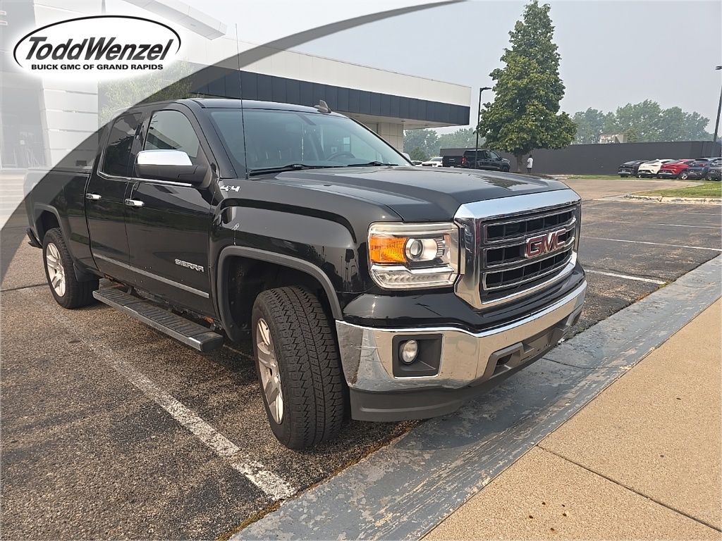 Onyx Black 2015 GMC Sierra 1500 Pickup Truck Four-Wheel Drive 6-Speed Automatic Overdrive