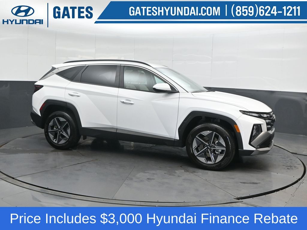 Serenity White 2026 Hyundai Tucson SUV / Crossover All-Wheel Drive 8-Speed Automatic