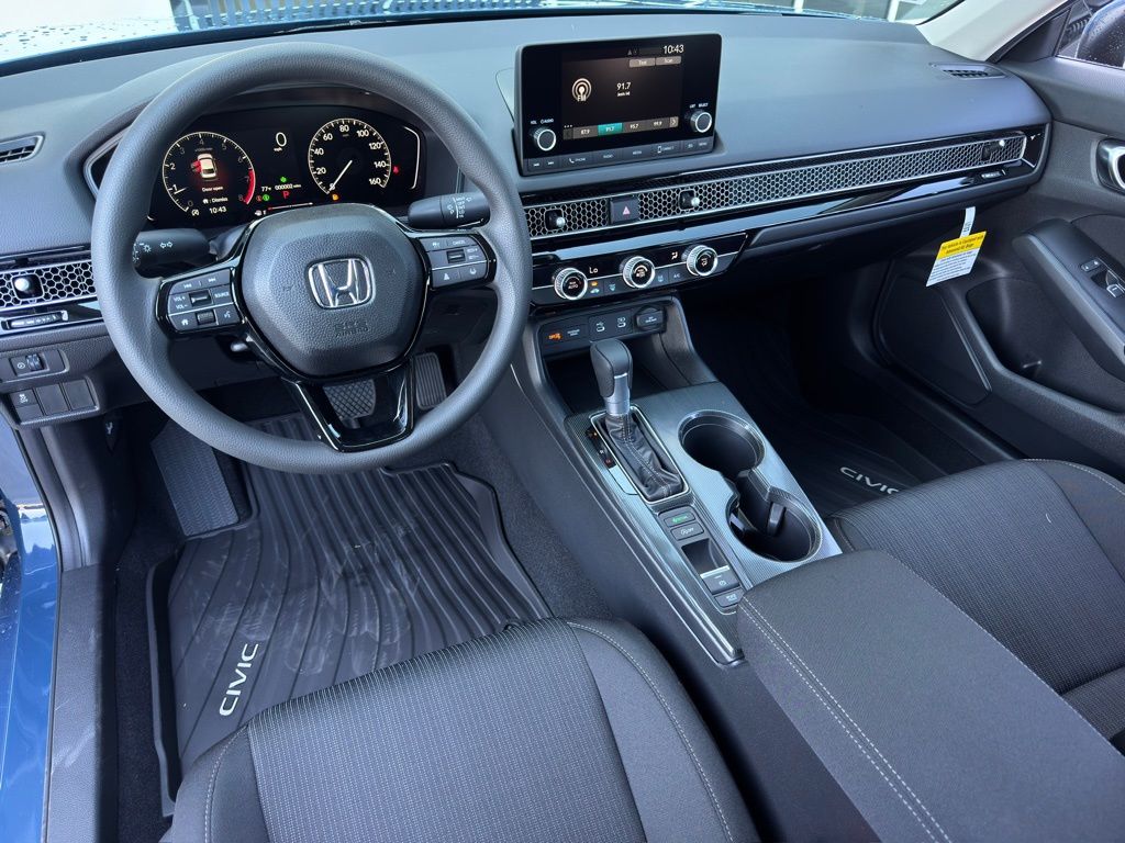 2026 Honda Civic LX Blue at Community Honda