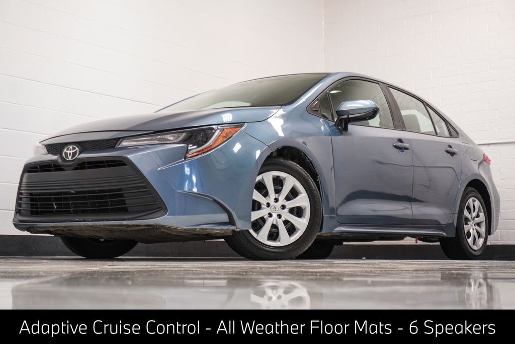 Gray 2023 Toyota Corolla Sedan Front-Wheel Drive Continuously Variable Transmission