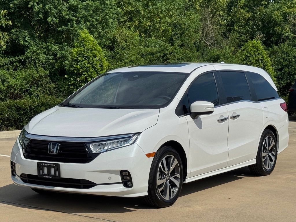 2024 Honda Odyssey Touring White at DeMontrond Ford