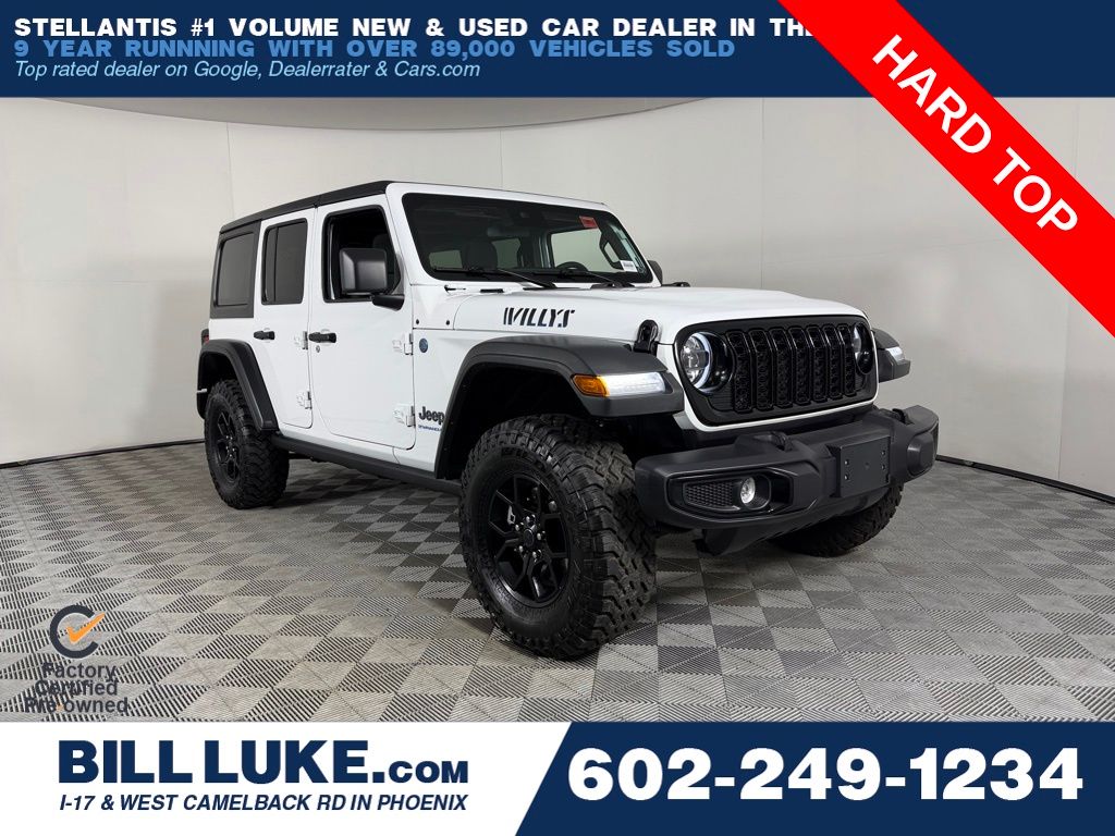 2025 Jeep Wrangler 4xe Willys 4WD