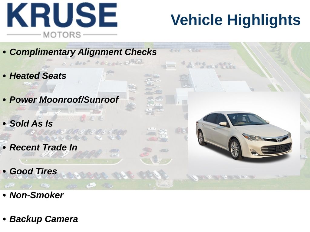 2014 Toyota Avalon XLE