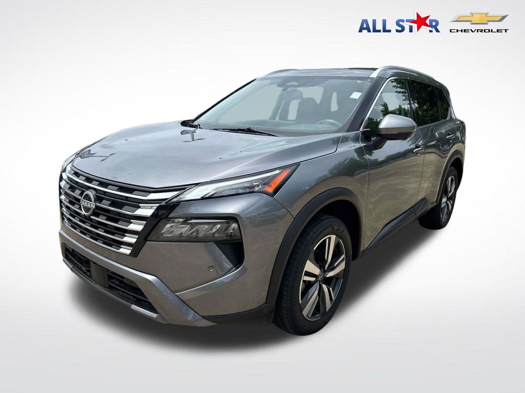 Gray (Gun Metallic) 2025 Nissan Rogue SUV / Crossover Front-Wheel Drive Continuously Variable Transmission