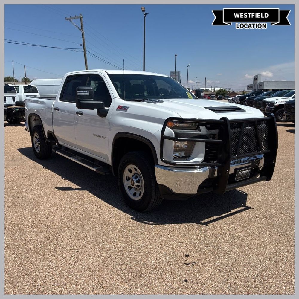 Summit White 2022 Chevrolet Silverado 3500HD Work Truck Crew Cab 4WD Pickup Truck Four-Wheel Drive Automatic