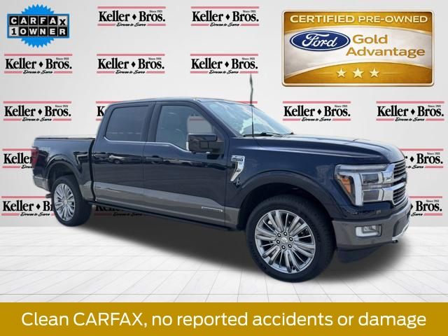 Antimatter Blue Metallic 2025 Ford F-150 Pickup Truck Four-Wheel Drive Automatic