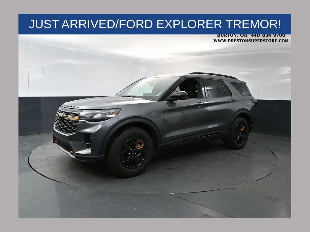 Gray Metallic 2026 Ford Explorer Tremor AWD SUV / Crossover All-Wheel Drive Automatic