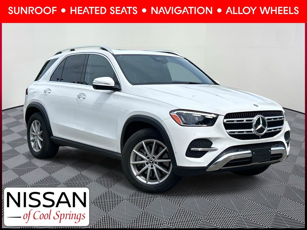 Polar White 2024 Mercedes-Benz GLE SUV / Crossover All-Wheel Drive 9-Speed Automatic