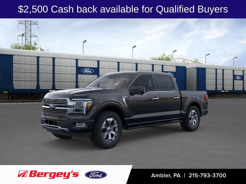 Agate Black Metallic 2026 Ford F-150 Pickup Truck Four-Wheel Drive Automatic