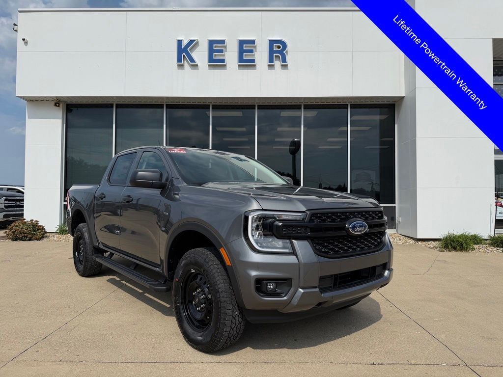 Carbonized Gray Metallic 2026 Ford Ranger Pickup Truck Four-Wheel Drive Automatic