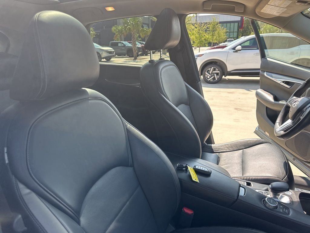 2022 Slate Gray INFINITI QX50 LUXE AWD SUV