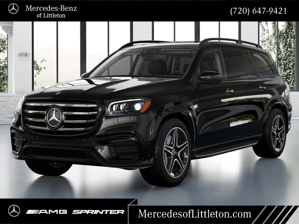 Obsidian Black Metallic 2026 Mercedes-Benz GLS 450 4MATIC SUV / Crossover All-Wheel Drive 9-Speed Automatic