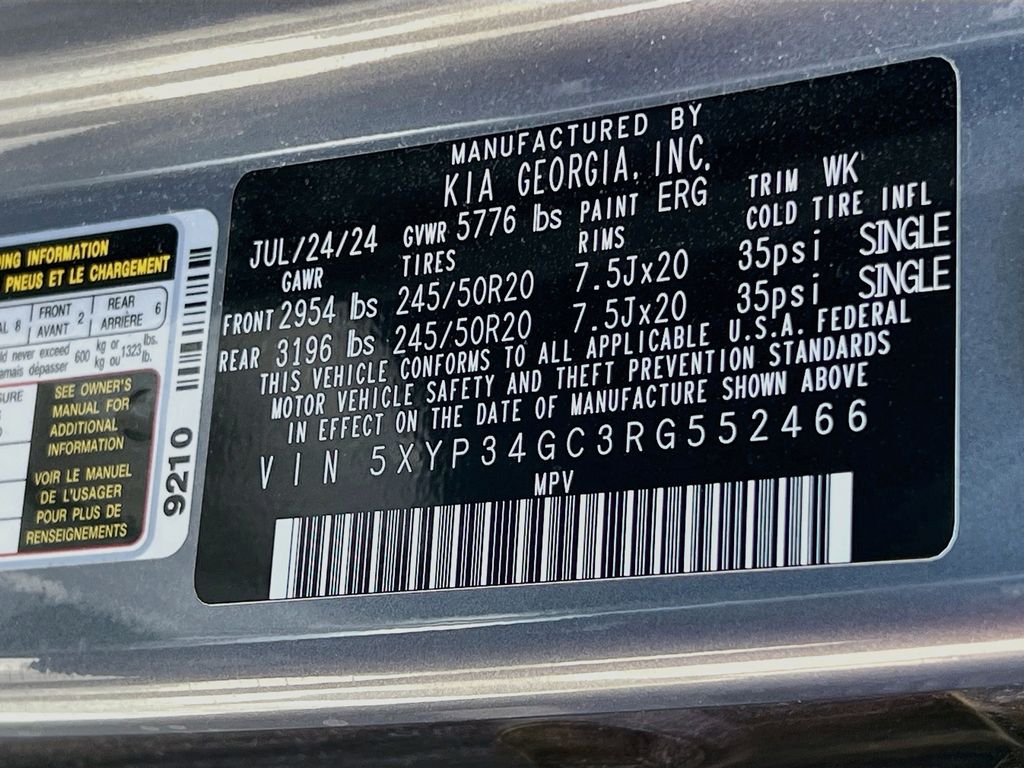 Used 2024 Silver Kia EX image 35