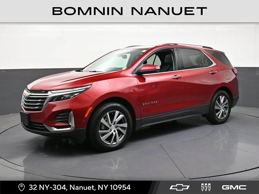 Radiant Red 2023 Chevrolet Equinox SUV / Crossover Four-Wheel Drive 6-Speed Automatic Overdrive
