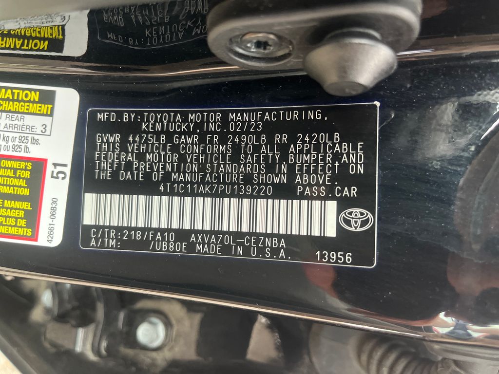 2023 Toyota Camry LE photo