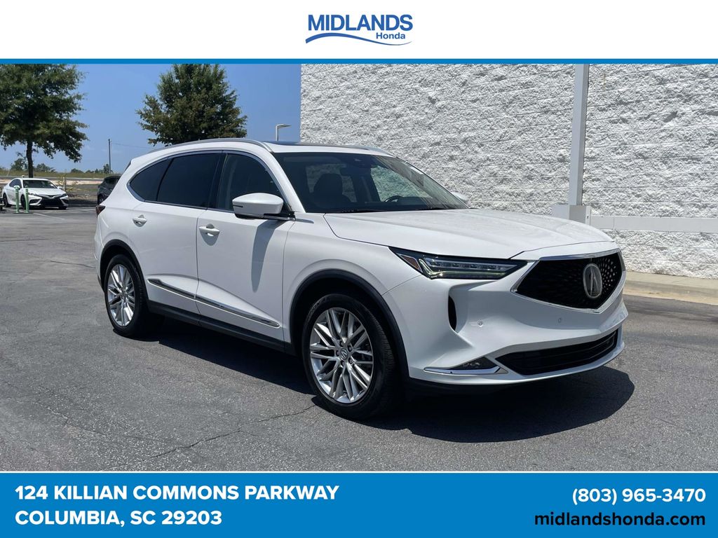 Platinum White Pearl 2023 Acura MDX SUV / Crossover All-Wheel Drive Automatic