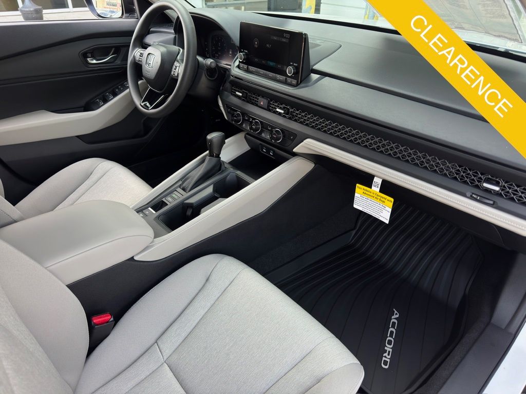 2025 Honda Accord SE White at Community Honda