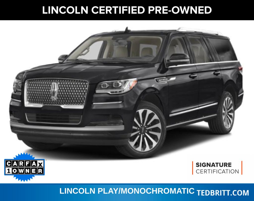 Black Metallic 2023 Lincoln Navigator SUV / Crossover Four-Wheel Drive Automatic