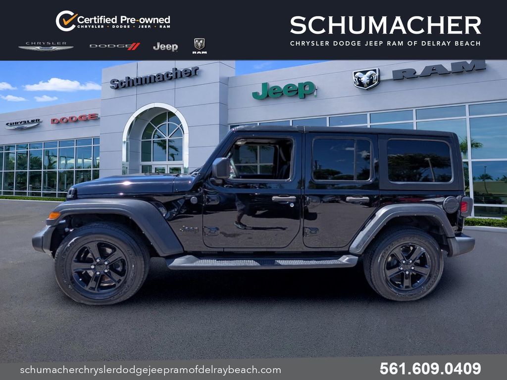 used 2023 Jeep Wrangler car, priced at $35,988