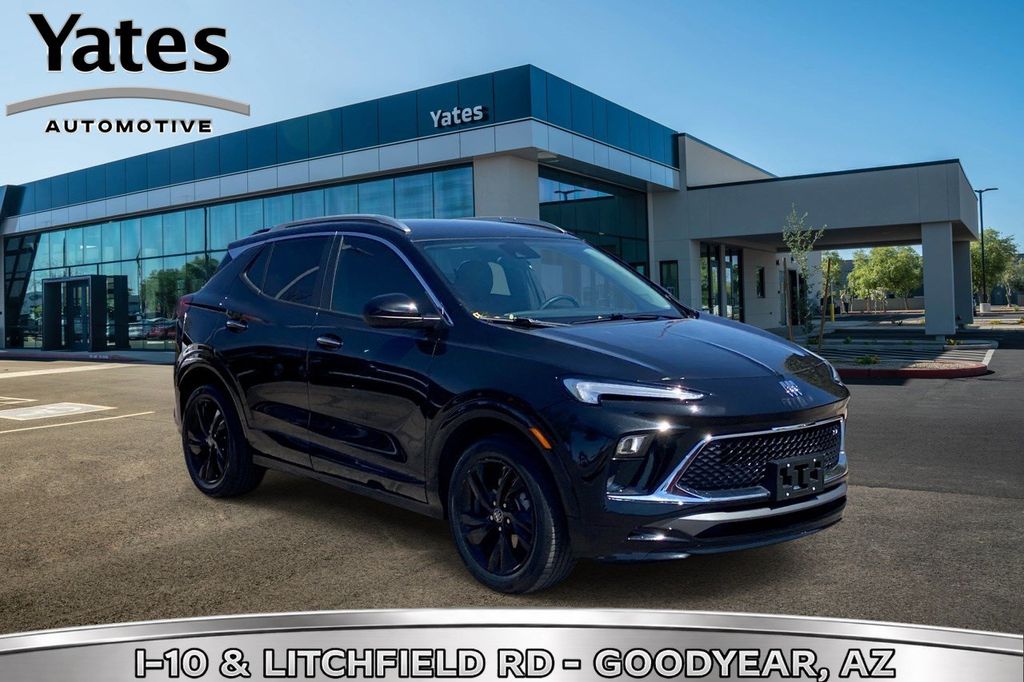 Black (Ebony Twilight Metallic) 2024 Buick Encore GX SUV / Crossover Front-Wheel Drive Continuously Variable Transmission