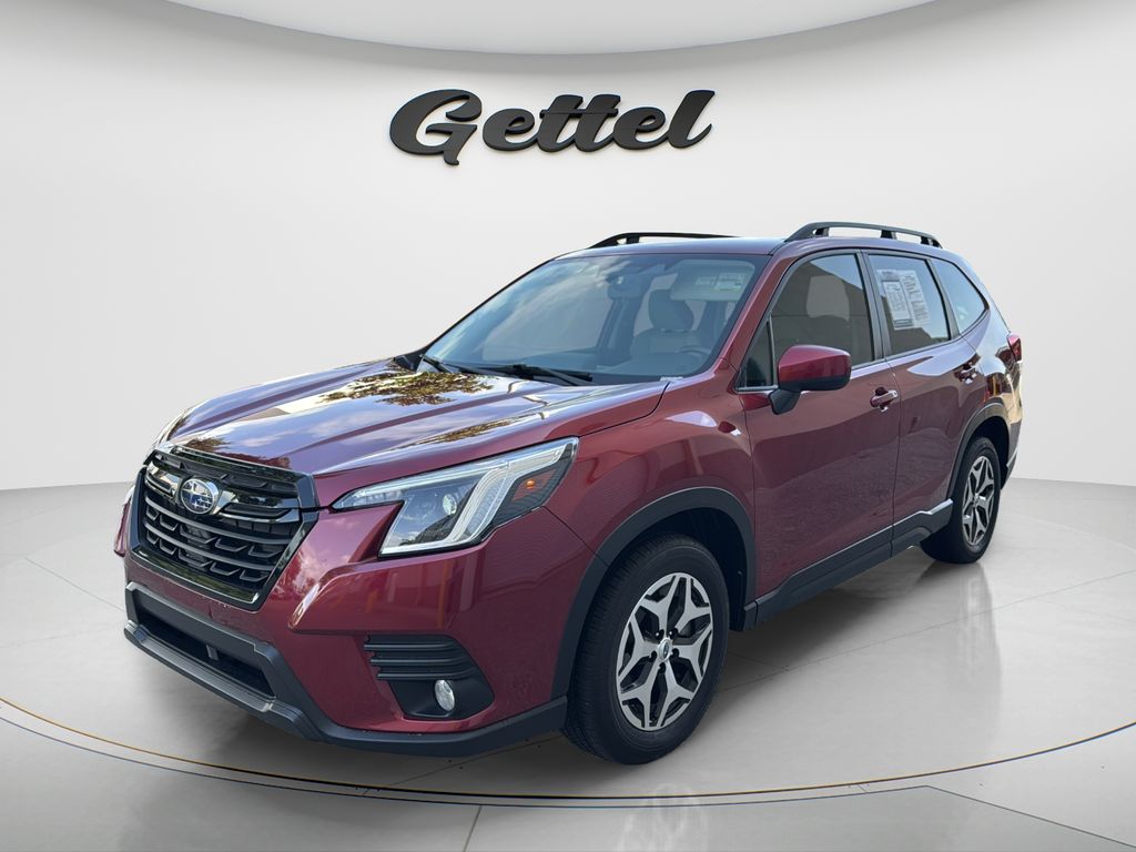 Crimson Red Pearl 2023 Subaru Forester SUV / Crossover All-Wheel Drive Continuously Variable Transmission