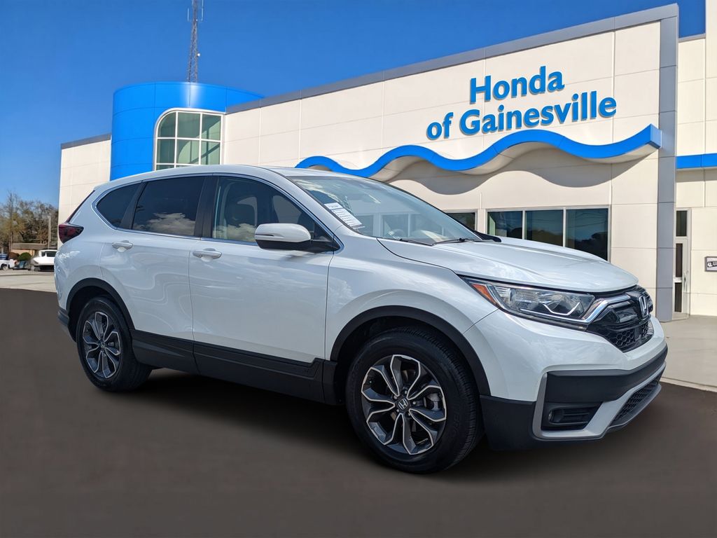White 2022 Honda CR-V SUV / Crossover Front-Wheel Drive Continuously Variable Transmission