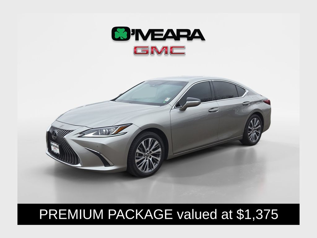 Silver 2020 Lexus ES 350 FWD Sedan Front-Wheel Drive 8-Speed Automatic