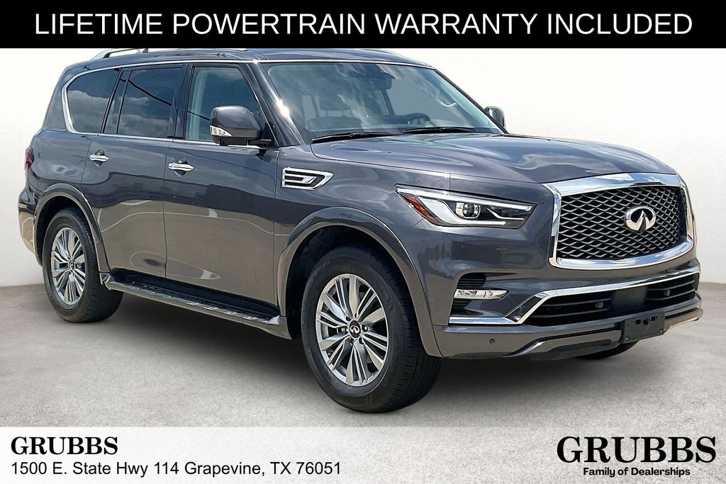 Anthracite Gray 2024 INFINITI QX80 SUV / Crossover All-Wheel Drive 7-Speed Automatic