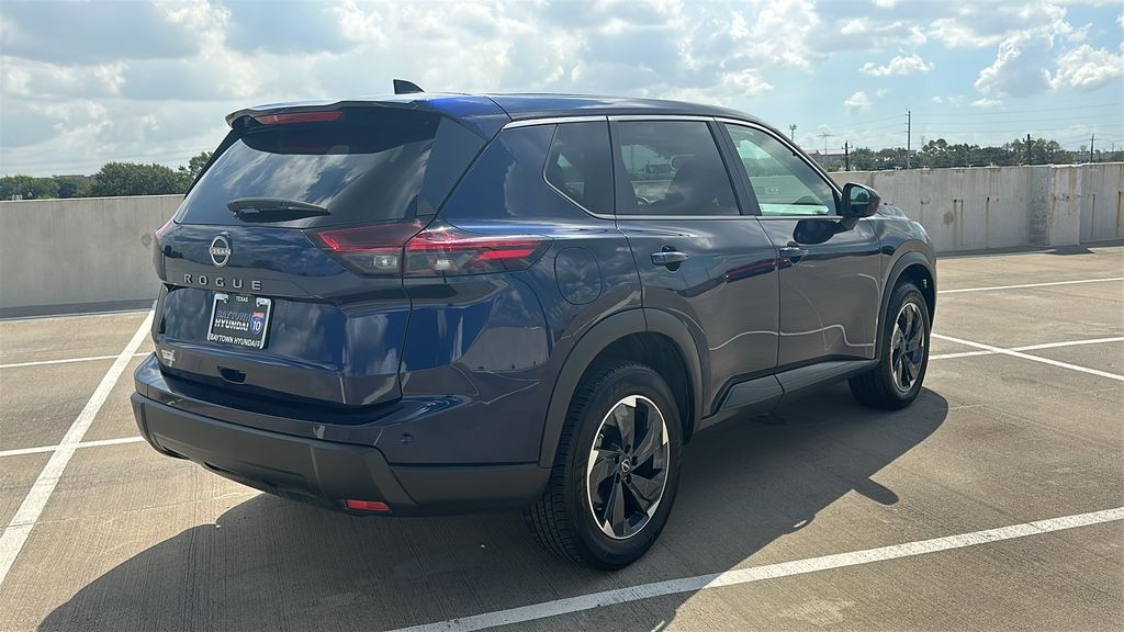 2025 Nissan Rogue SV Blue at South Houston Nissan