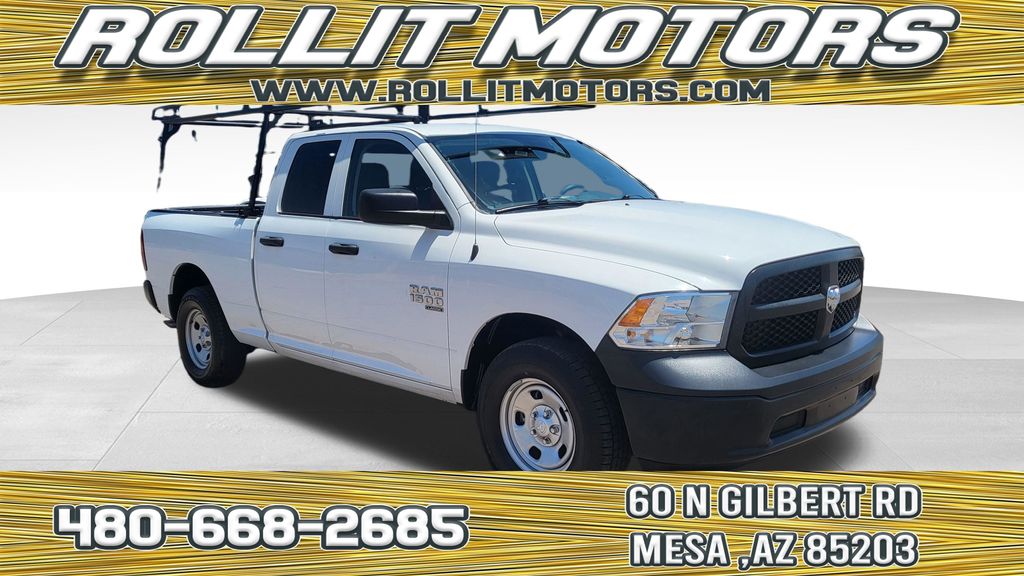 Bright White Clearcoat 2023 RAM 1500 Pickup Truck Four-Wheel Drive 8-Speed Automatic