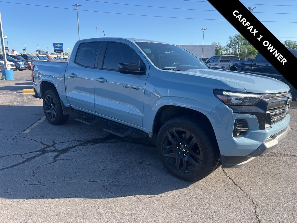 Snowdrift Metallic 2025 Chevrolet Colorado Z71 Crew Cab 4WD Pickup Truck Four-Wheel Drive 8-Speed Automatic