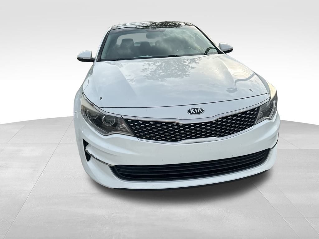 2016 Snow White Pearl Kia Optima EX FWD Sedan