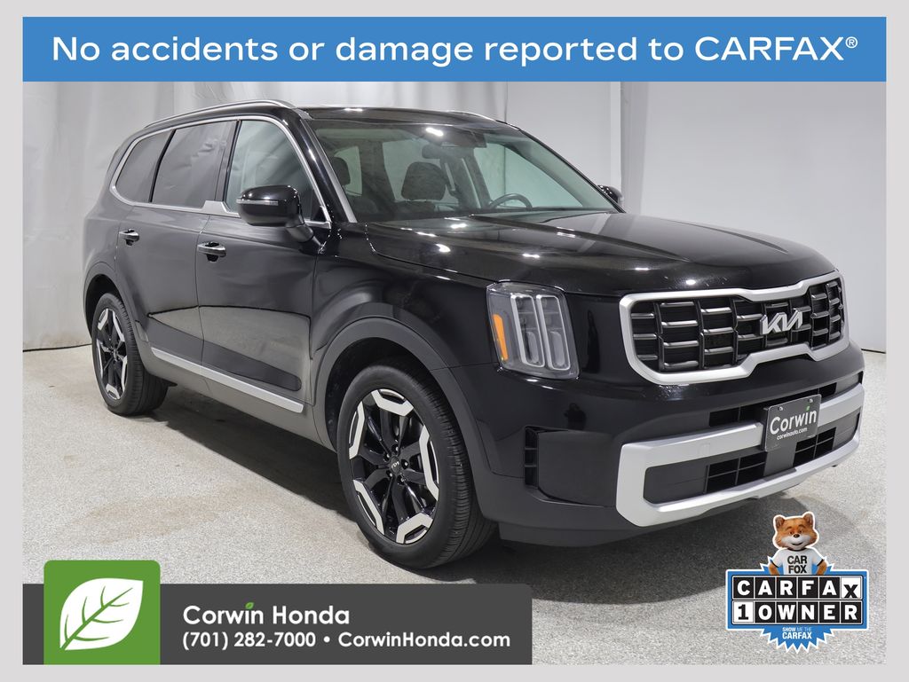 Ebony Black 2025 Kia Telluride SUV / Crossover All-Wheel Drive 8-Speed Automatic