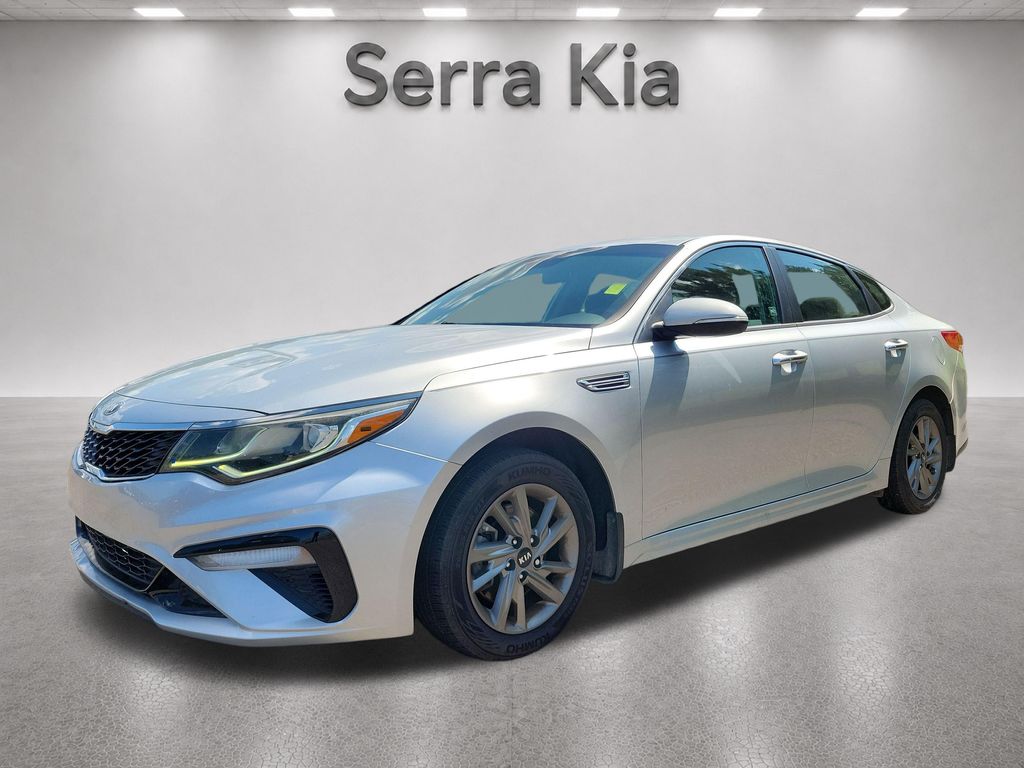 Sparkling Silver 2019 Kia Optima Sedan Front-Wheel Drive 6-Speed Automatic