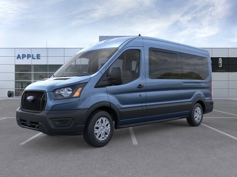 2024 Ford Transit-350 Passenger Van XL — Blue Metallic