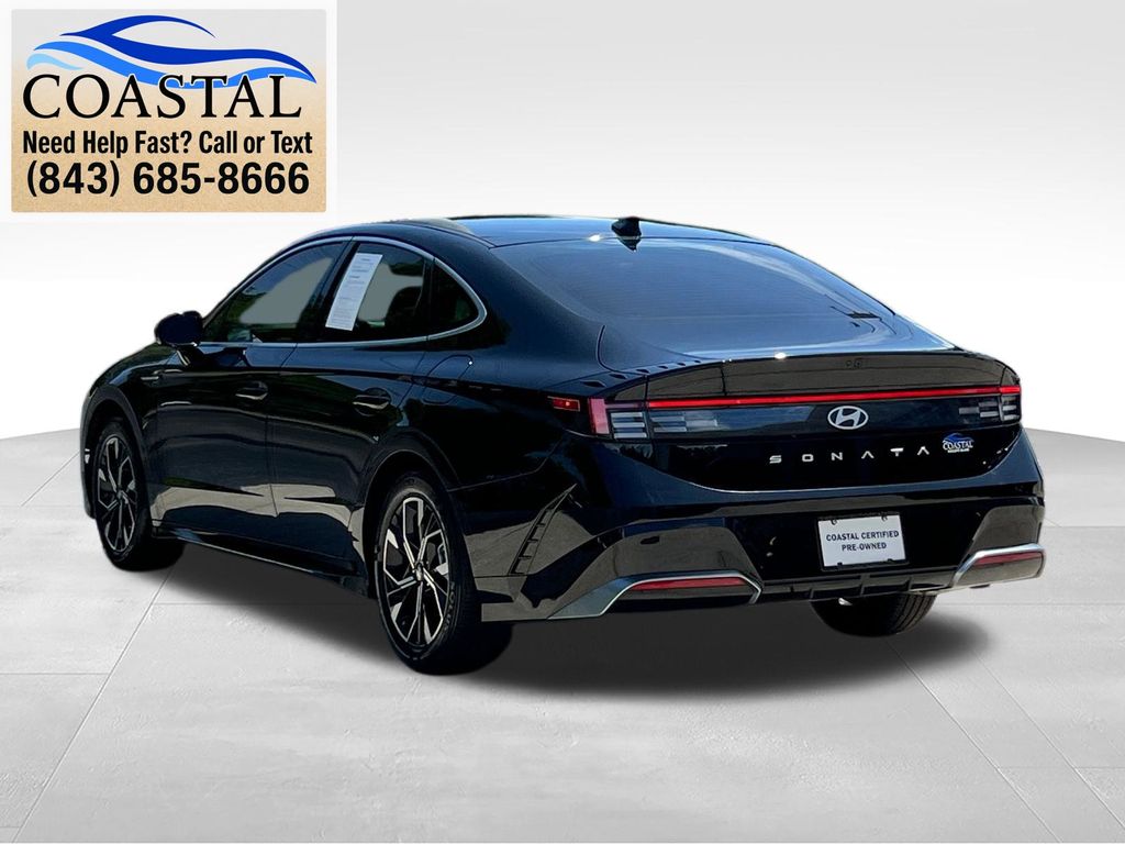 2025 Hyundai Sonata SEL Black at Matthews Motors of Wilmington