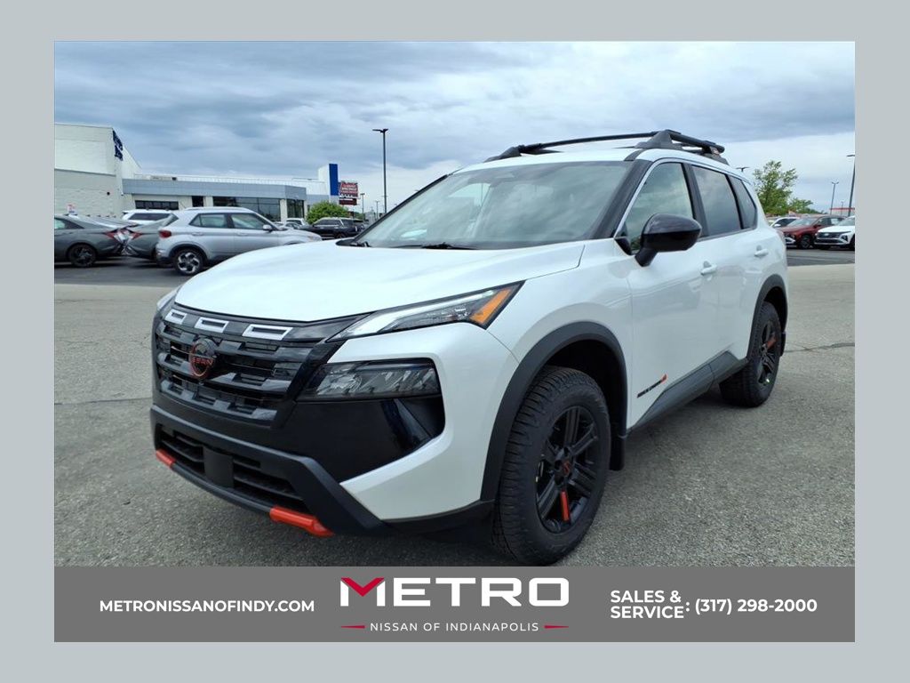 Everest White Pearl Tricoat 2026 Nissan Rogue SUV / Crossover All-Wheel Drive Continuously Variable Transmission