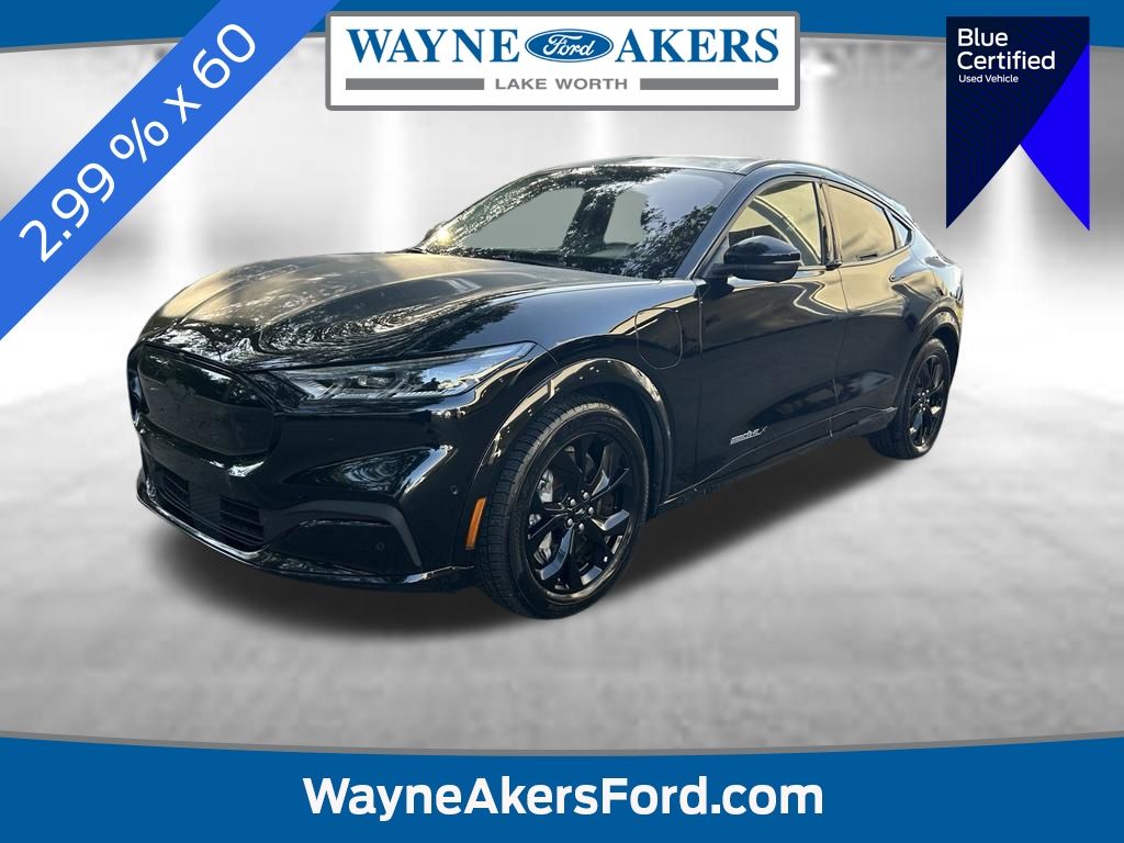 Shadow Black 2023 Ford Mustang Mach-E SUV / Crossover Rear-Wheel Drive Automatic
