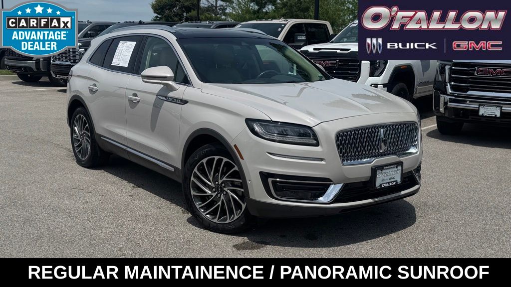 Ceramic Pearl 2020 Lincoln Nautilus Reserve FWD SUV / Crossover Front-Wheel Drive 8-Speed Automatic