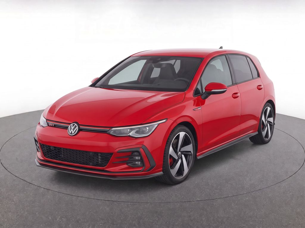 Tornado Red 2020 Volkswagen Golf GTI Hatchback Front-Wheel Drive 7-Speed Dual Clutch