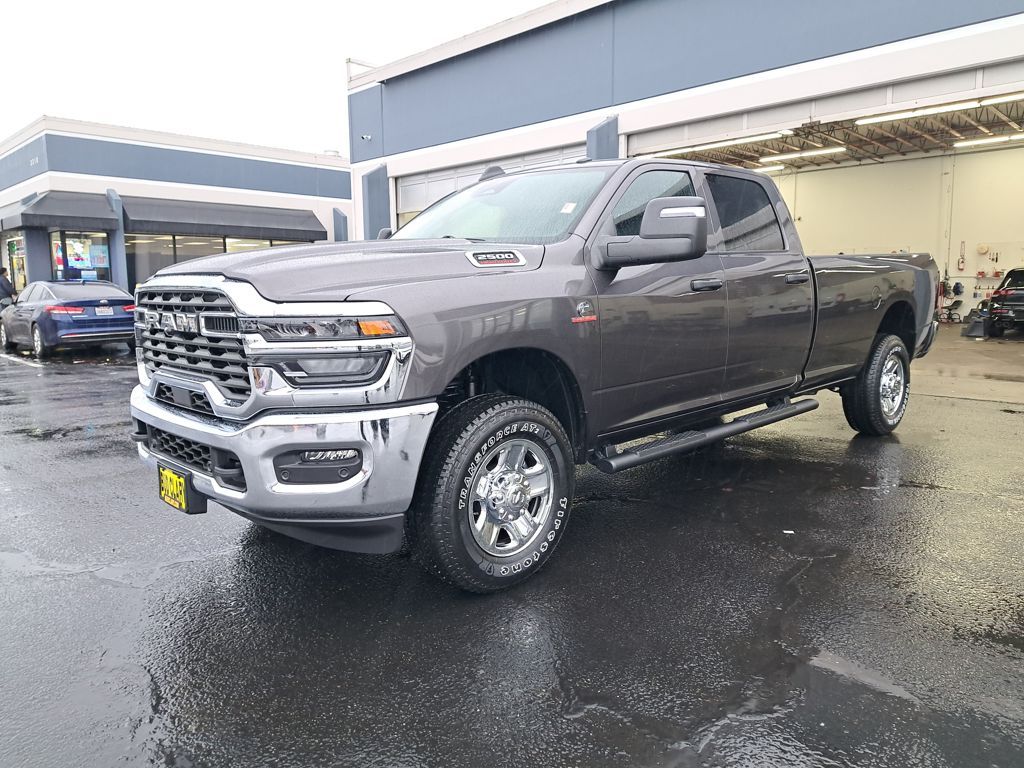 Gray (Granite Crystal Metallic Clearcoat) 2026 RAM 2500 Tradesman Crew Cab LB 4WD Pickup Truck Four-Wheel Drive 8-Speed Automatic