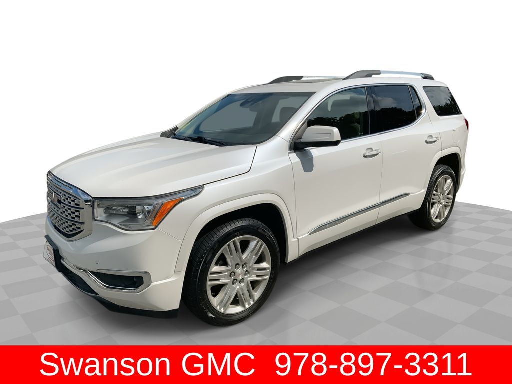 White Frost 2019 GMC Acadia SUV / Crossover Four-Wheel Drive 6-Speed Automatic