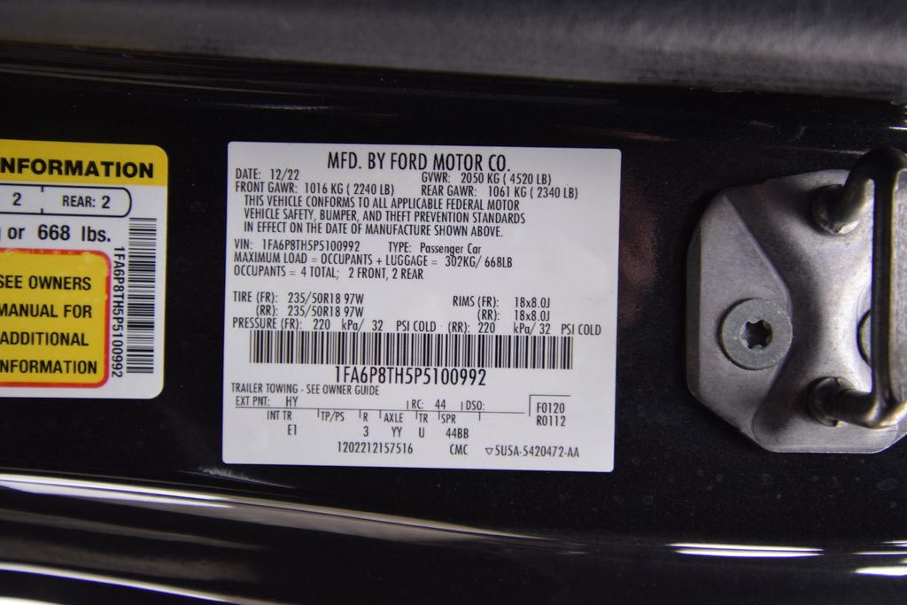 used 2023 Ford Mustang car, priced at $23,400