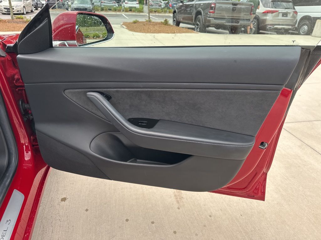 2018 Red Multi-Coat Tesla Model 3 Long Range AWD Sedan