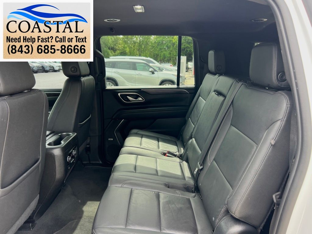 2022 Chevrolet Suburban LT White at Coastal Chevrolet Cadillac