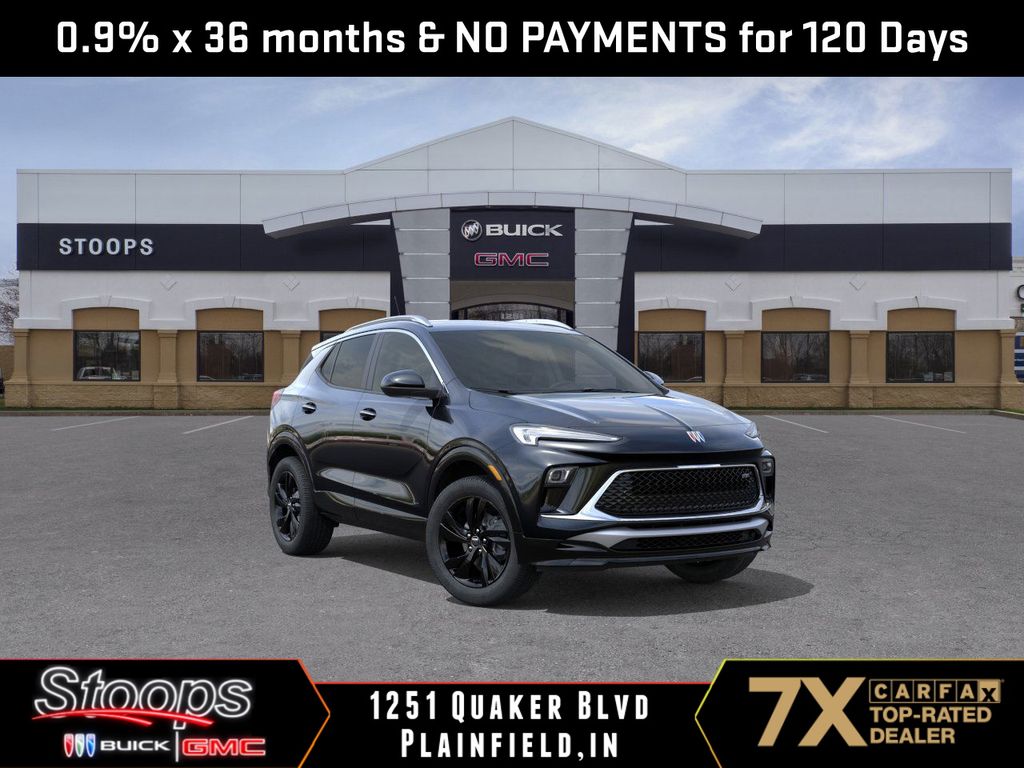 Black (Ebony Twilight Metallic) 2026 Buick Encore GX Sport Touring AWD SUV / Crossover All-Wheel Drive 9-Speed Automatic